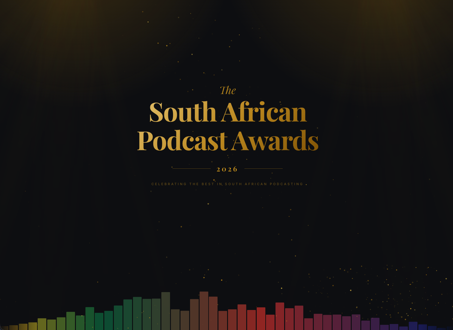 The South African Podcast Awards 2026 — Celebrating the best in South African podcasting